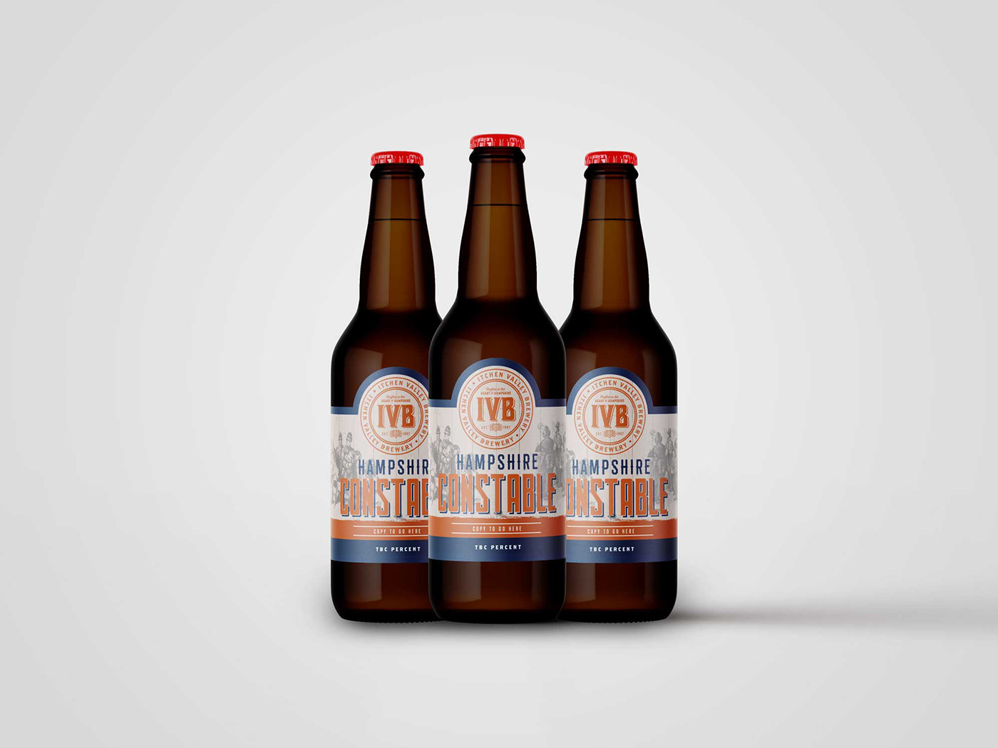 Itchen Valley Brewery Bottle Brand Design
