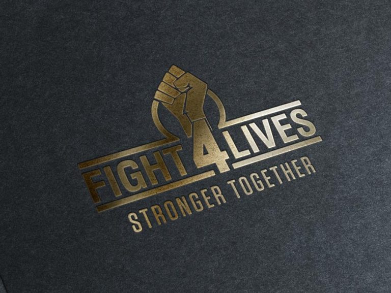 Fight 4 lives branding