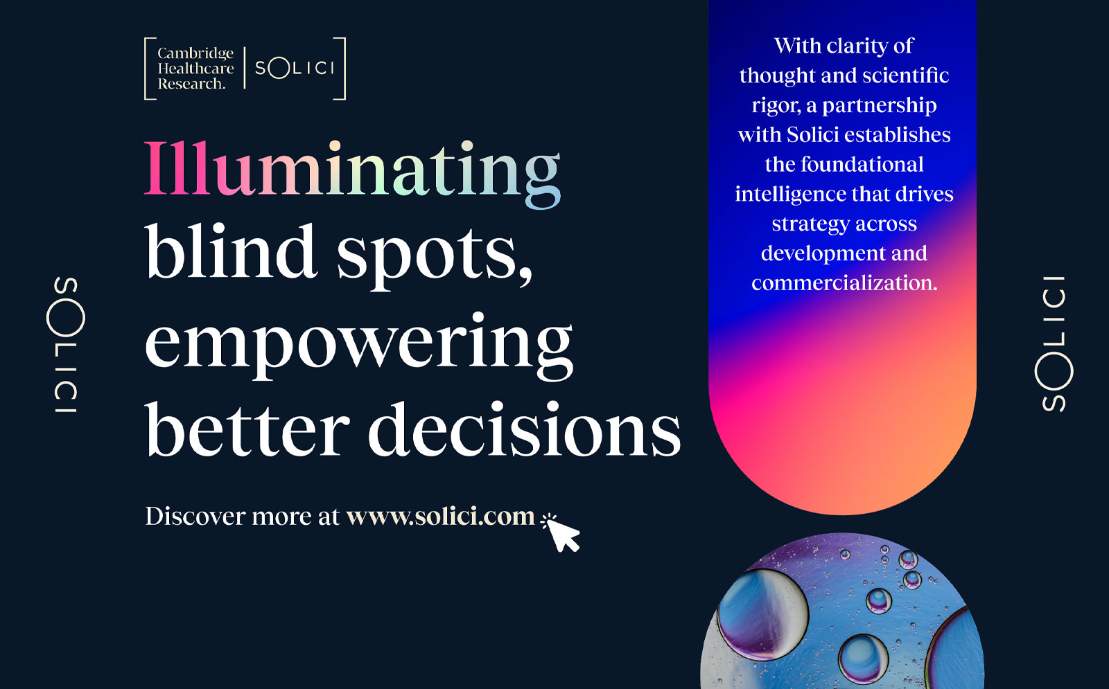 Cambridge Healthcare Research Solici Event design