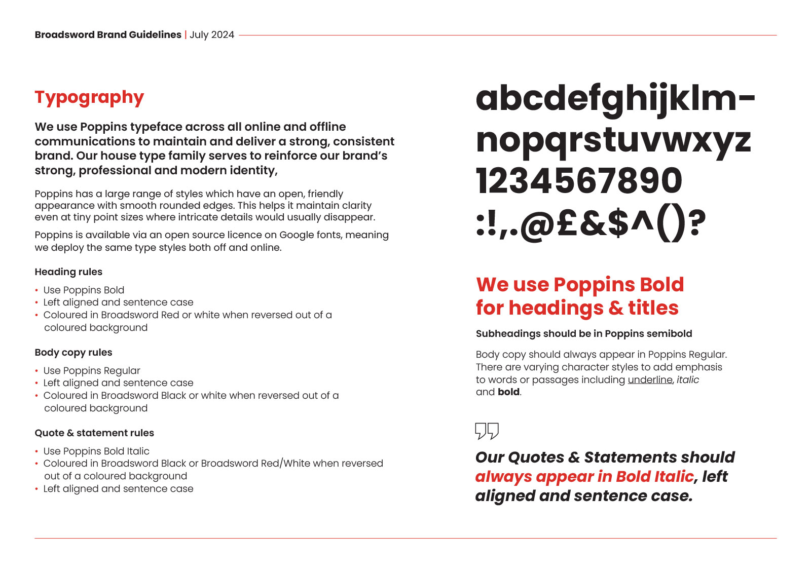 Broadsword Group Brand Guidelines